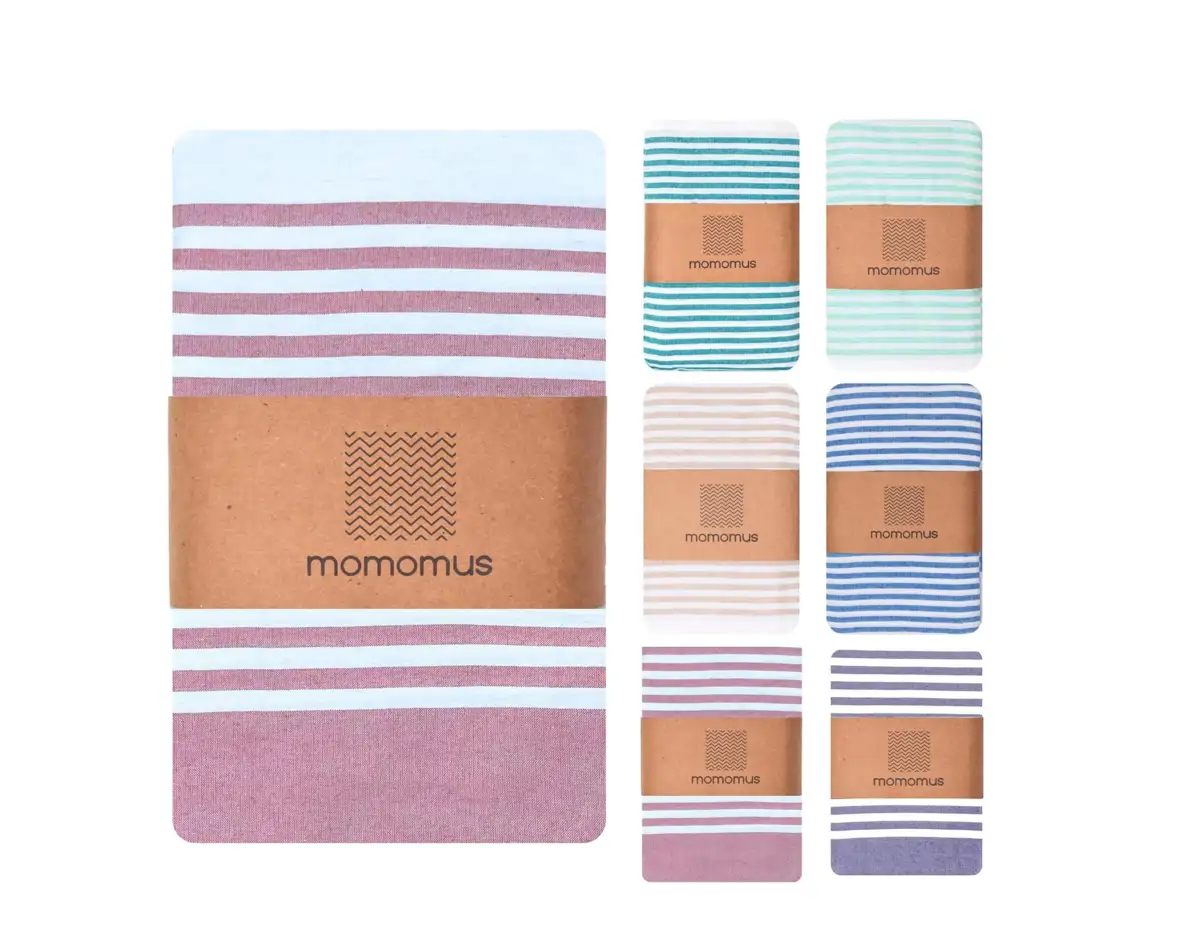 MOMOMUS Fouta XXL, toalla de playa antiarena, 210x240 cm