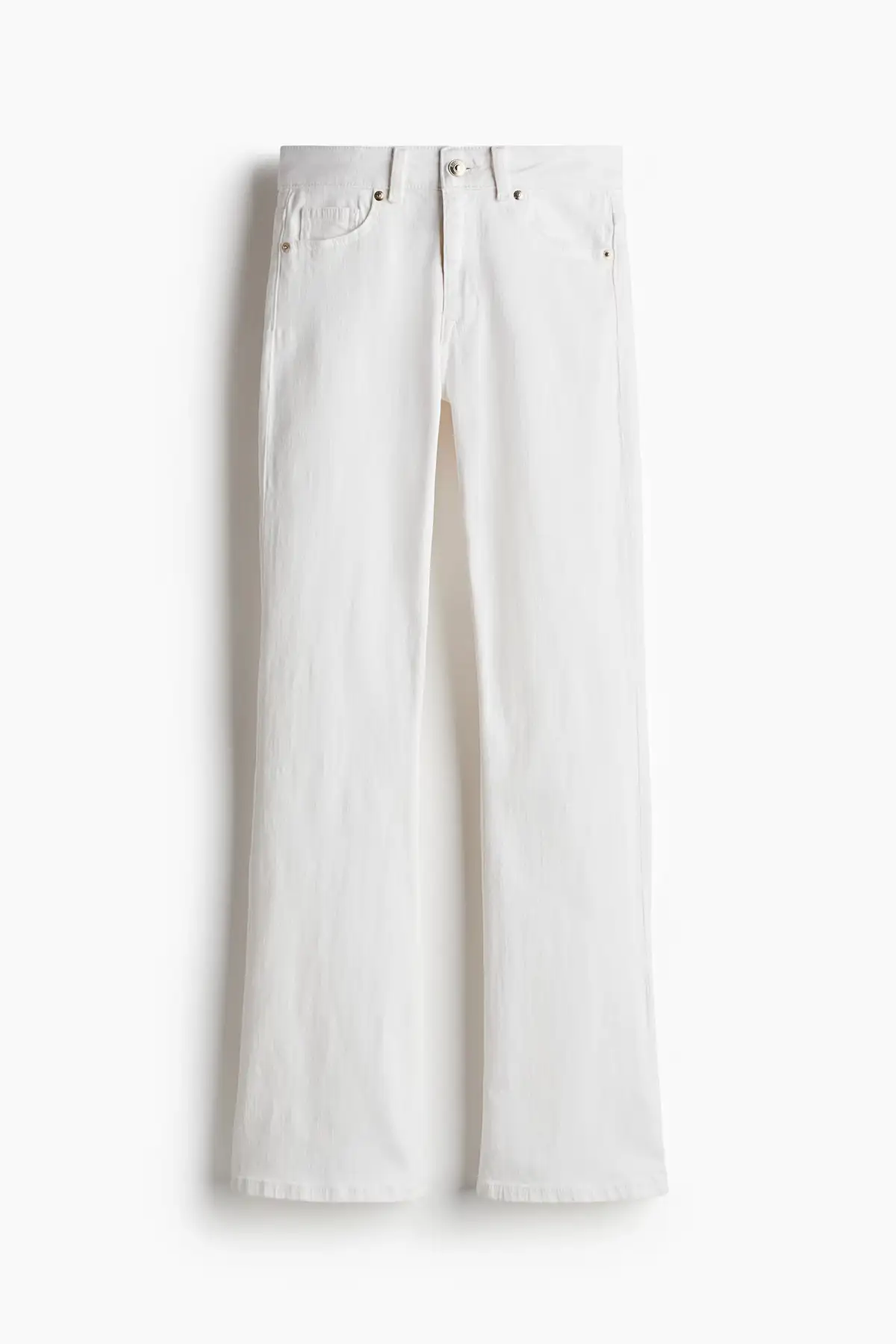 Pantalones blancos campana Mar Flores