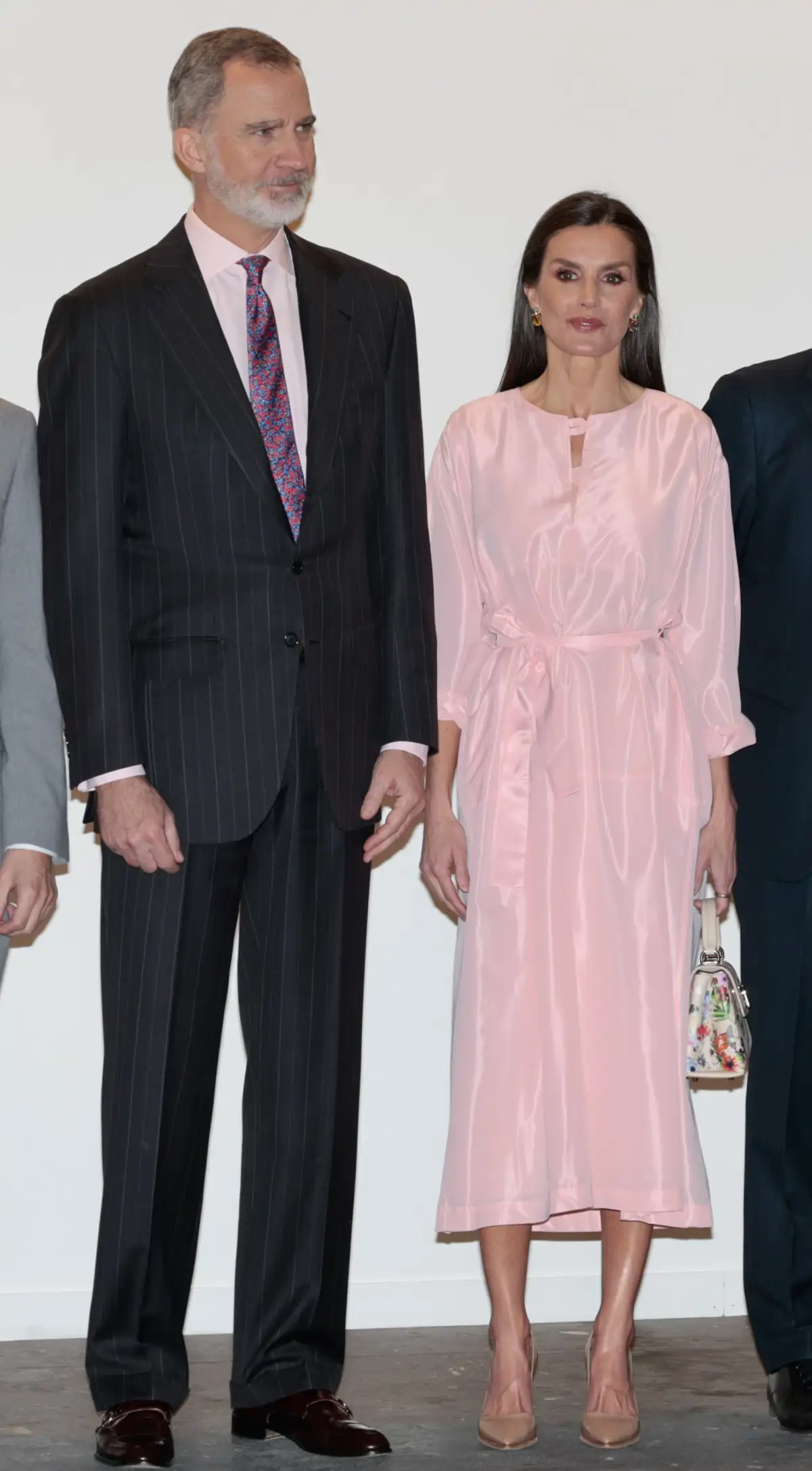 Vestido rosa zara Letizia