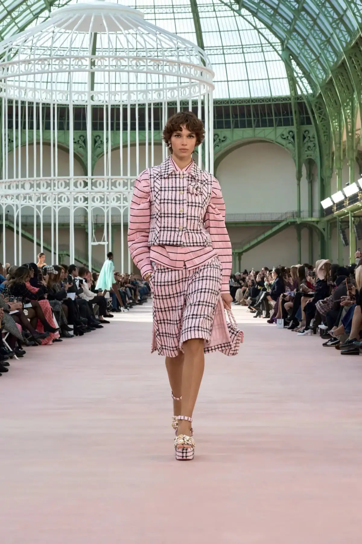 Vestido rosa Zara Reina Letizia