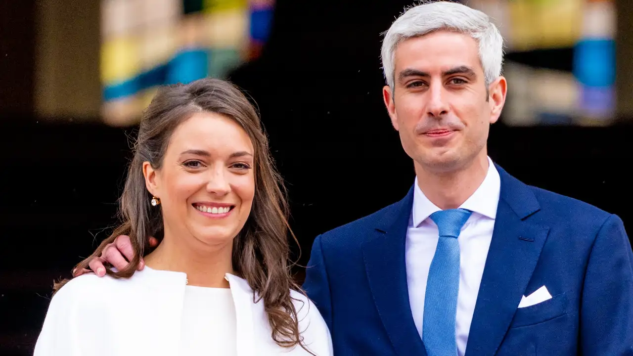 Princesa Alexandra de Luxemburgo y Nicolas Bagory