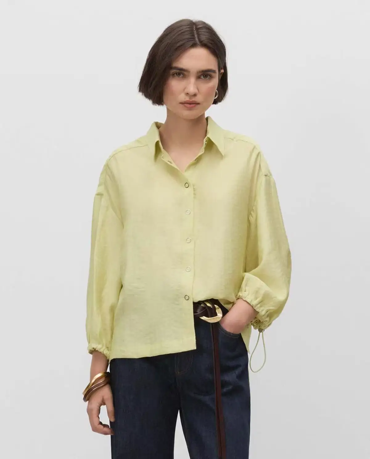 Blusas manguita elegantes disimular brazos verano