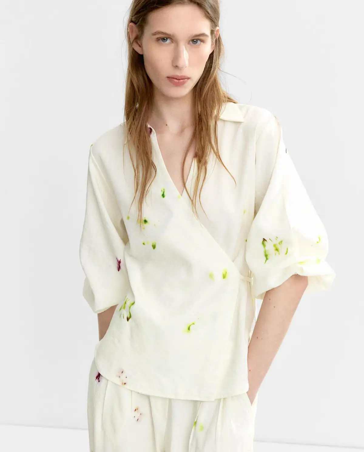 Blusas manguita elegantes disimular brazos verano