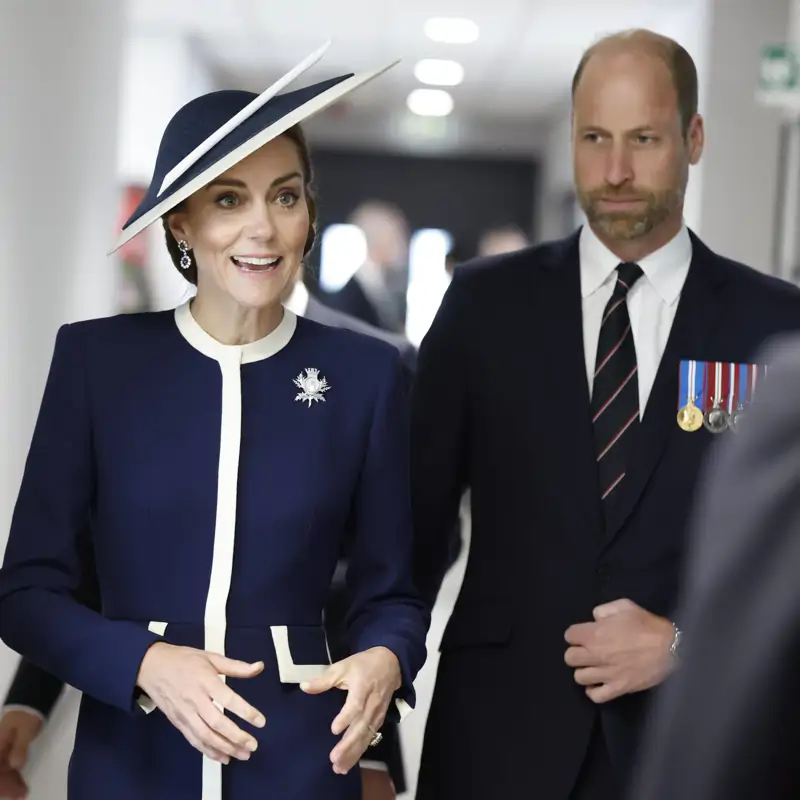 La inesperada y espontánea respuesta del príncipe Guillermo a una frase sobre Kate Middleton