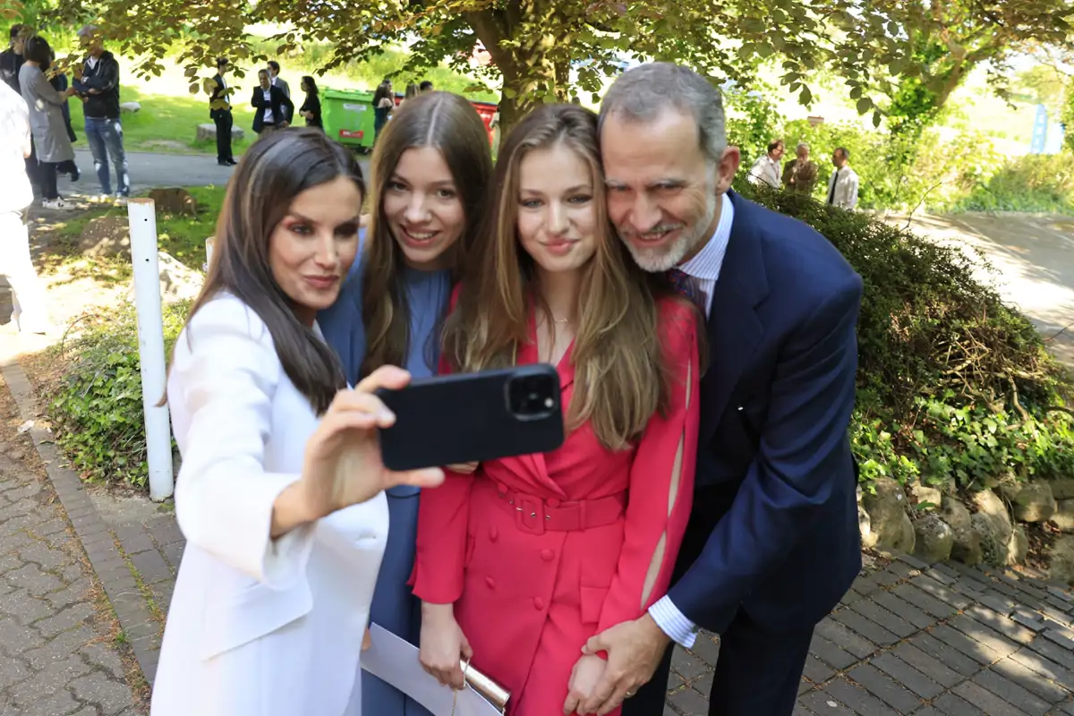 Letizia, Felipe, Leonor, Sofía