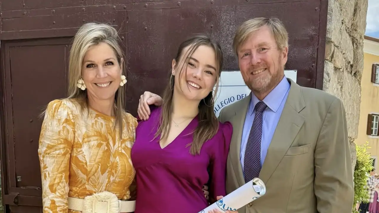 Ariane, Guillermo y Máxima de Holanda