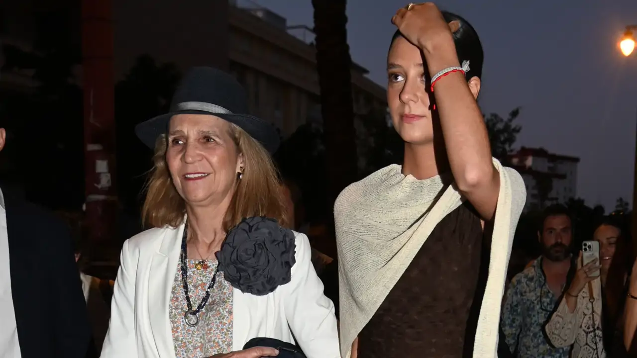 La infanta Elena y Victoria Federica