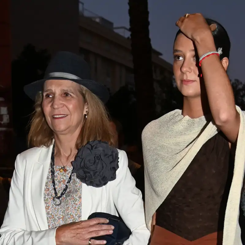 La infanta Elena y Victoria Federica