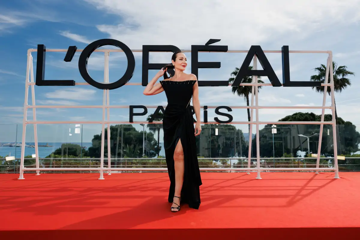 Ana Milán en el Festival de Cannes.