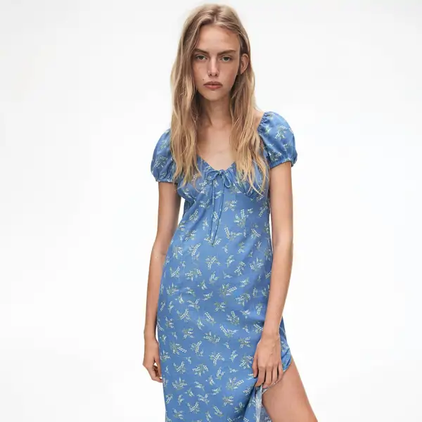 Maxivestido con flores