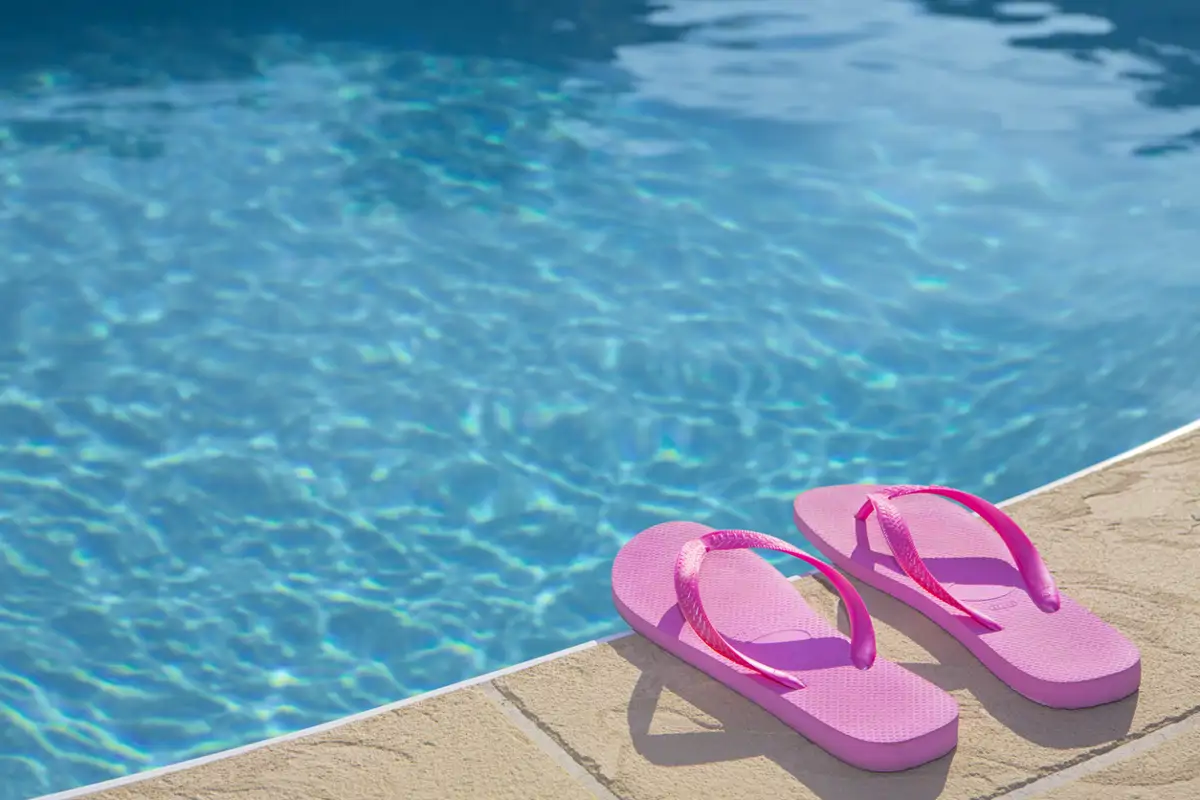 Chanclas, el calzado ideal para el verano.