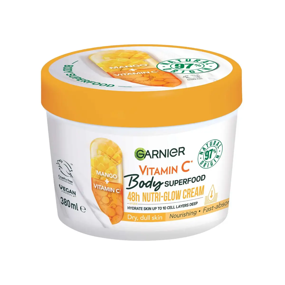 Crema corporal hidratante Vitamina C Mar Flores