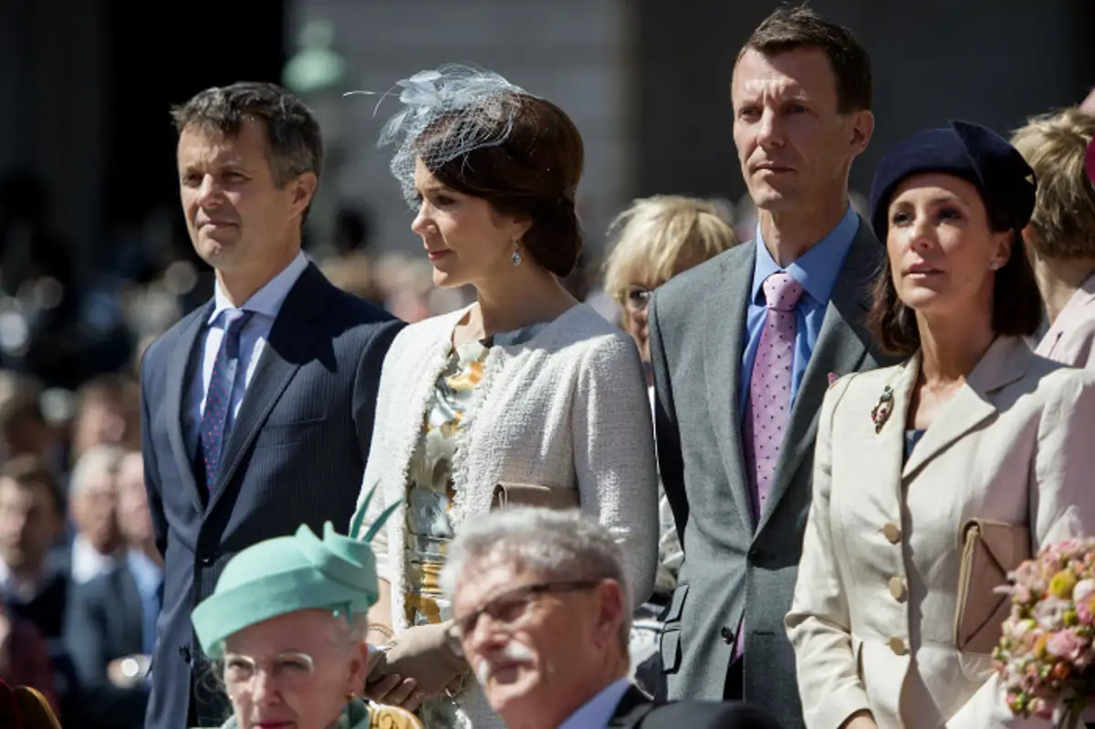 Federico, Mary, Joaquín y Marie