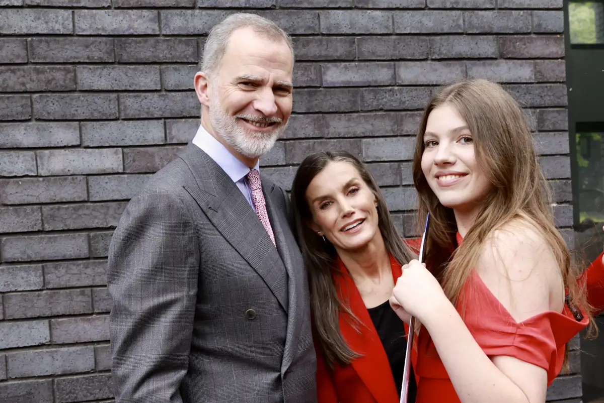 Felipe, Letizia, Sofía