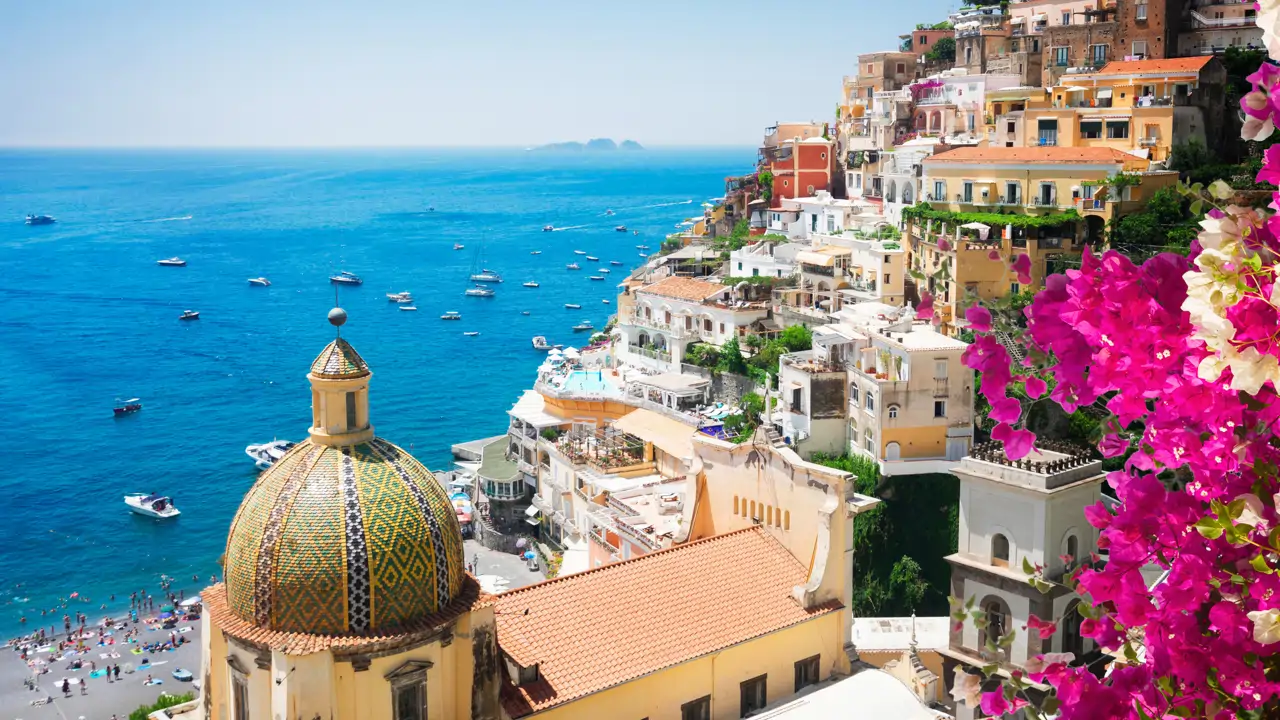 Positano, en la Costa Amalfitana, (Italia)