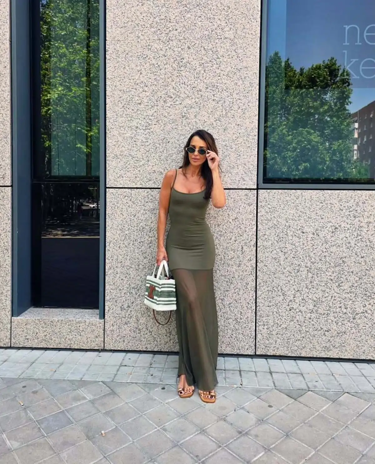 Vestido bershka Paula Echevarría