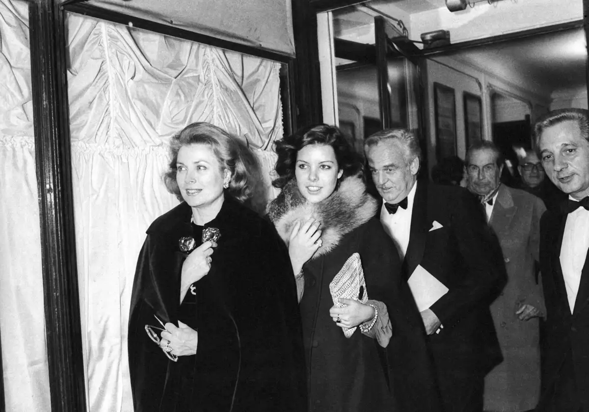 Carolina de Mónaco y Grace Kelly