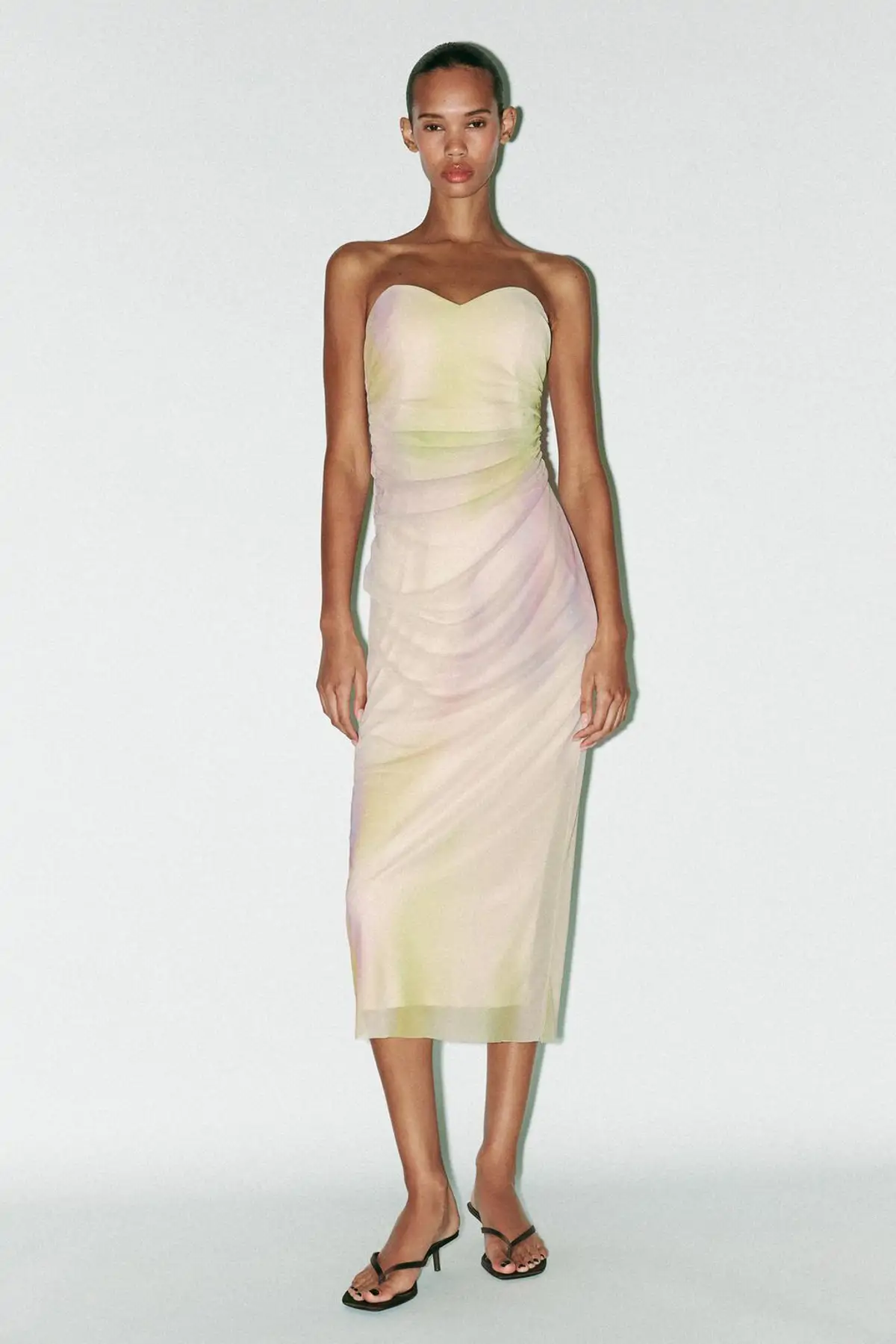 Vestido en tie dye.