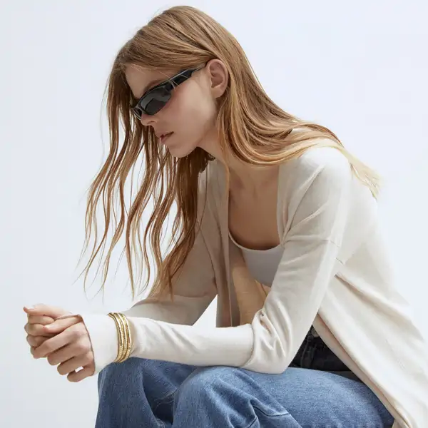 Chaqueta abierta