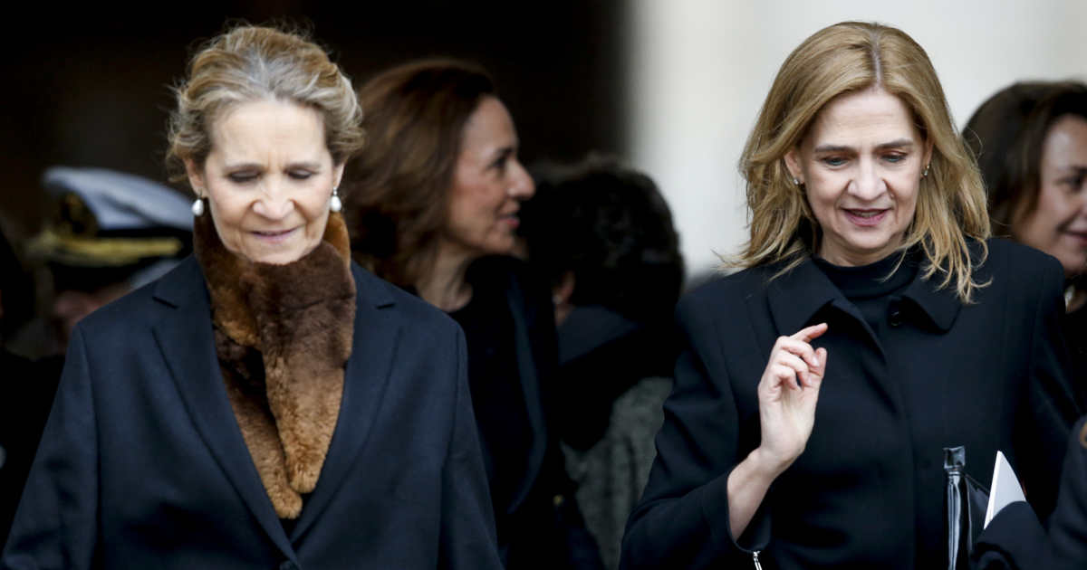 La Casa Real y las diferencias entre las infantas Elena y Cristina
