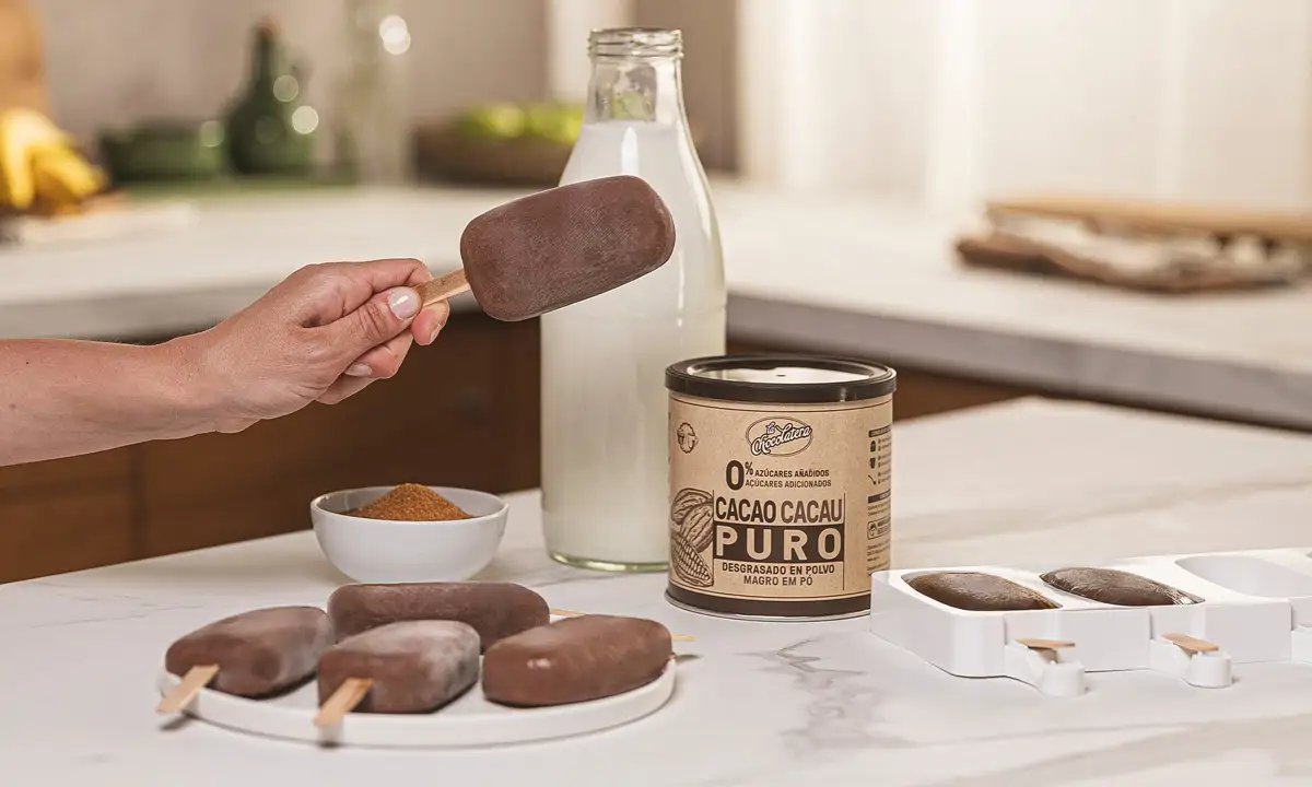 cacao puro helado