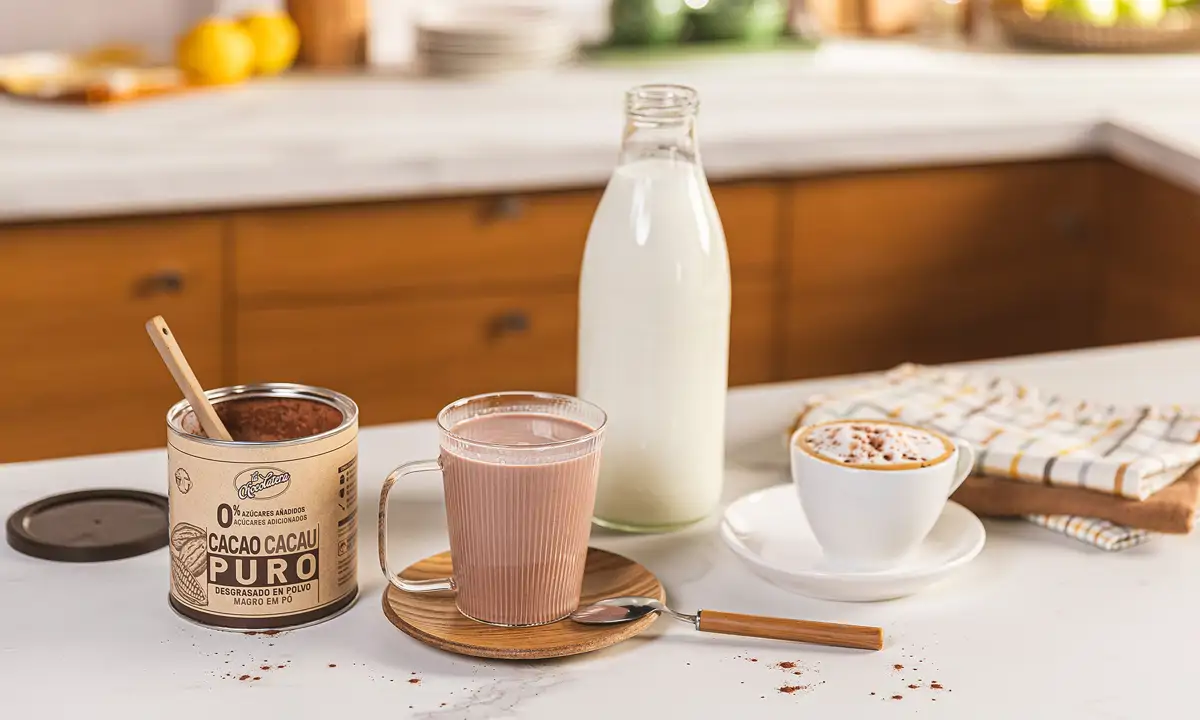 cacao puro leche