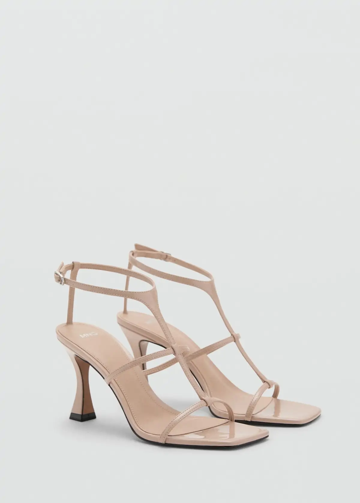 Sandalias nude
