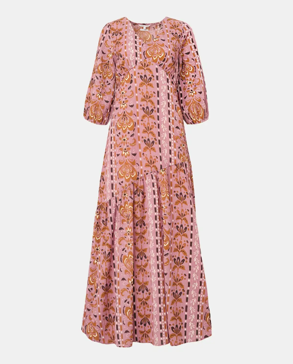 Marta Sánchez vestido boho invitadas+50