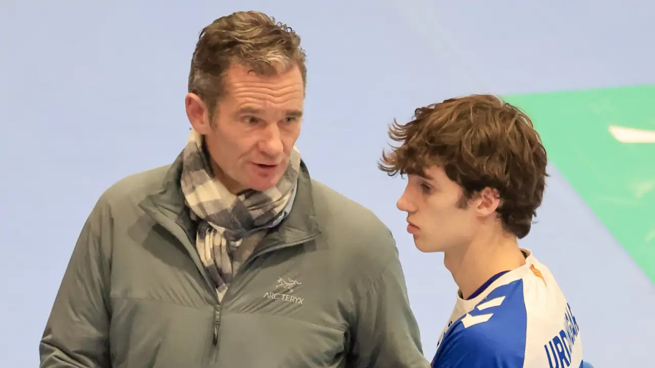 Iñaki y Pablo Urdangarin