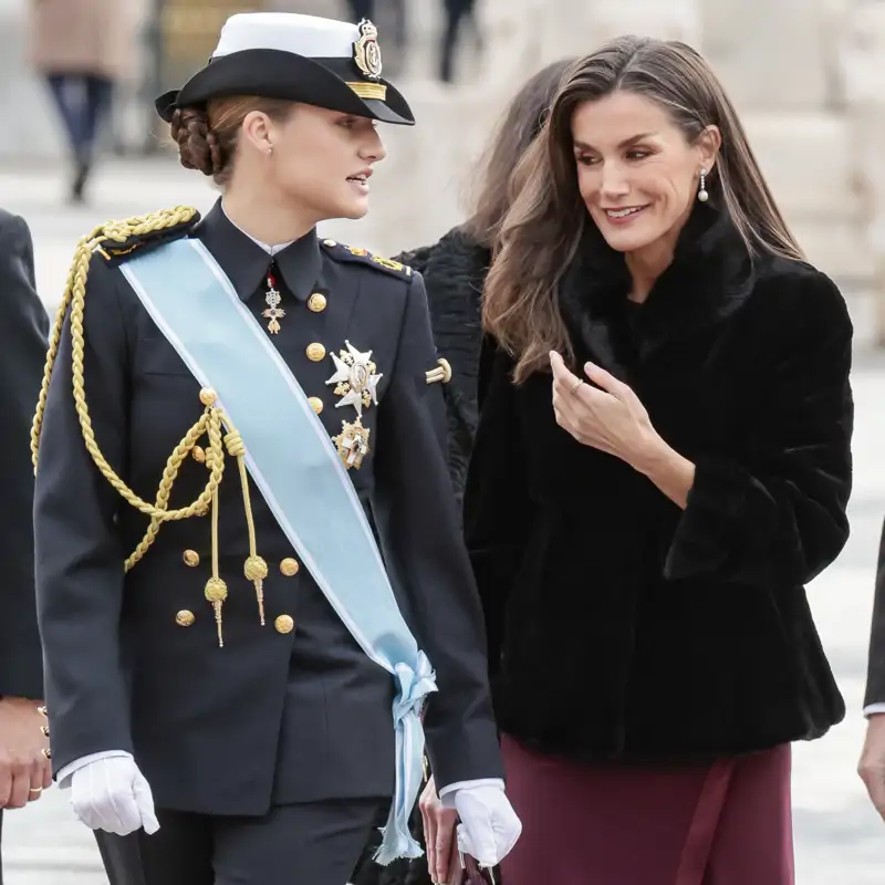 La princesa Leonor se cuela en el último acto de la reina Letizia de una manera totalmente inesperada
