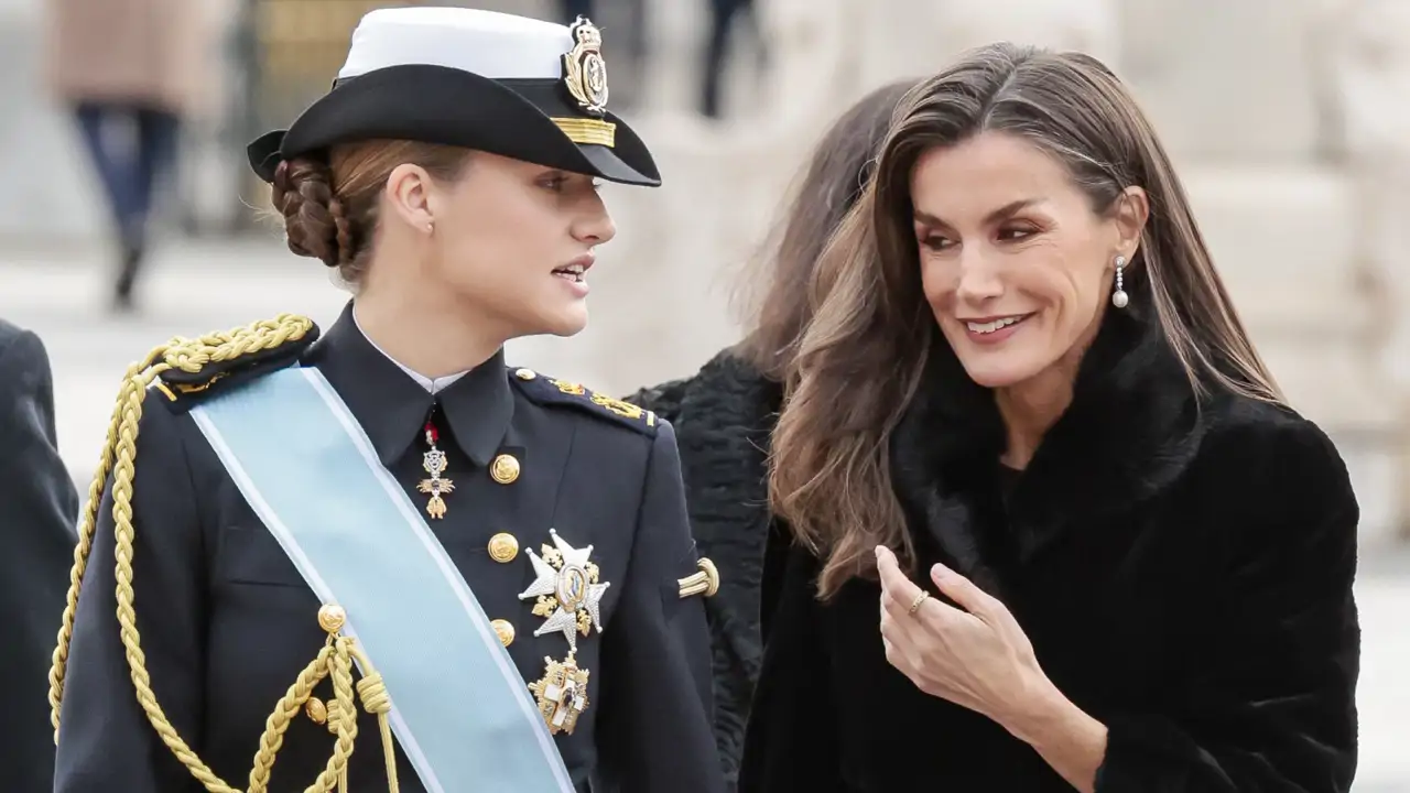La princesa Leonor se cuela en el último acto de la reina Letizia de una manera totalmente inesperada