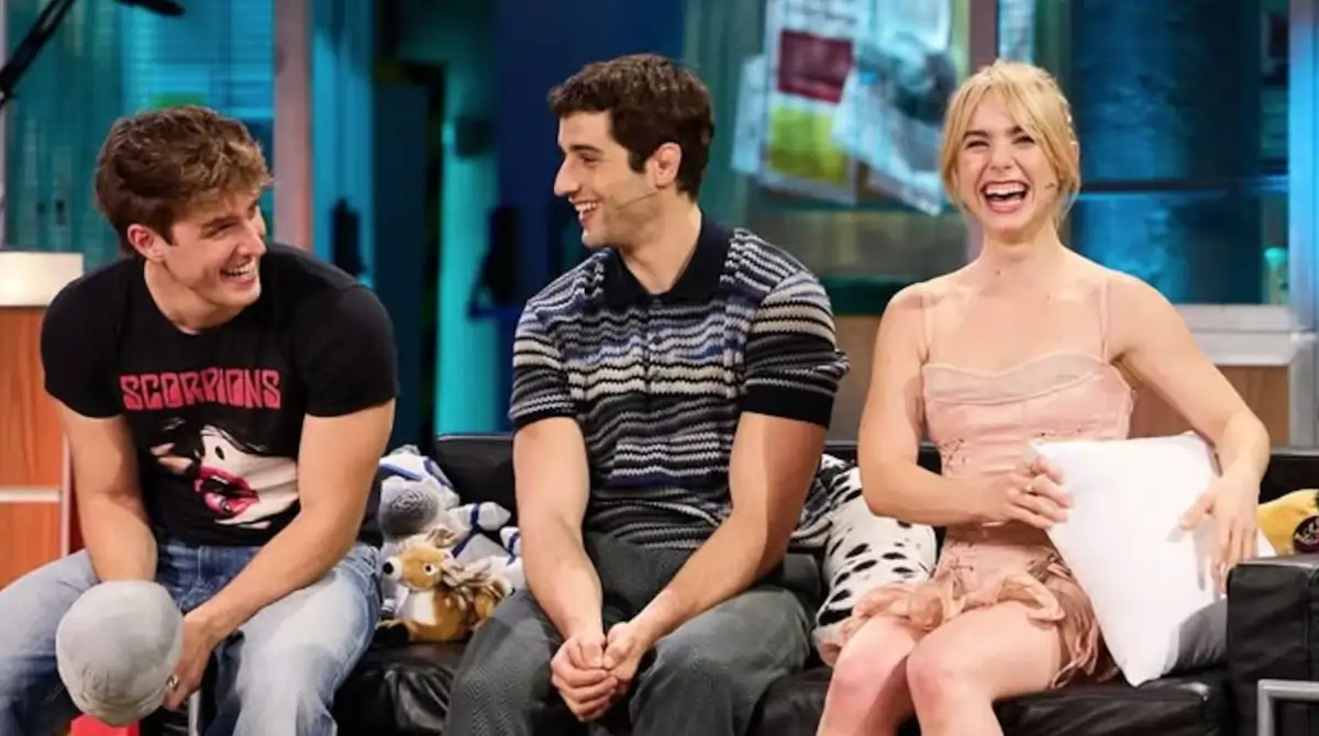 Clara Galle, Nuno Gallego y Agustín Della Corte