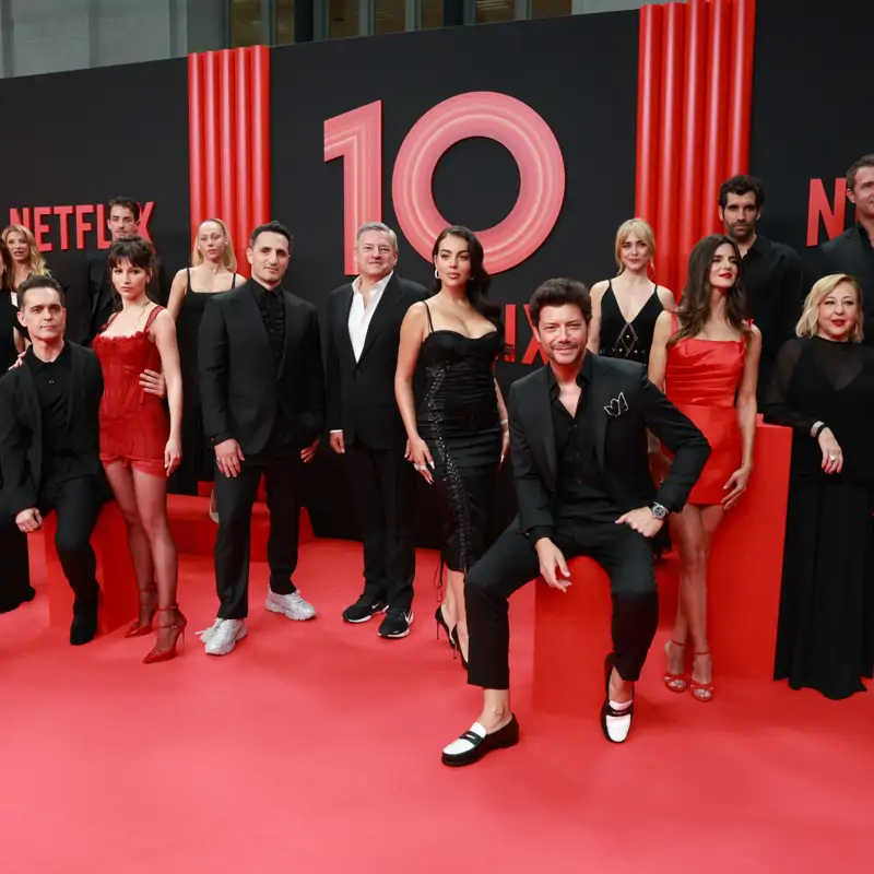 De Georgina Rodriguez a Blanca Suárez: los mejores looks de la alfombra roja del 10º aniversario de Netflix en España
