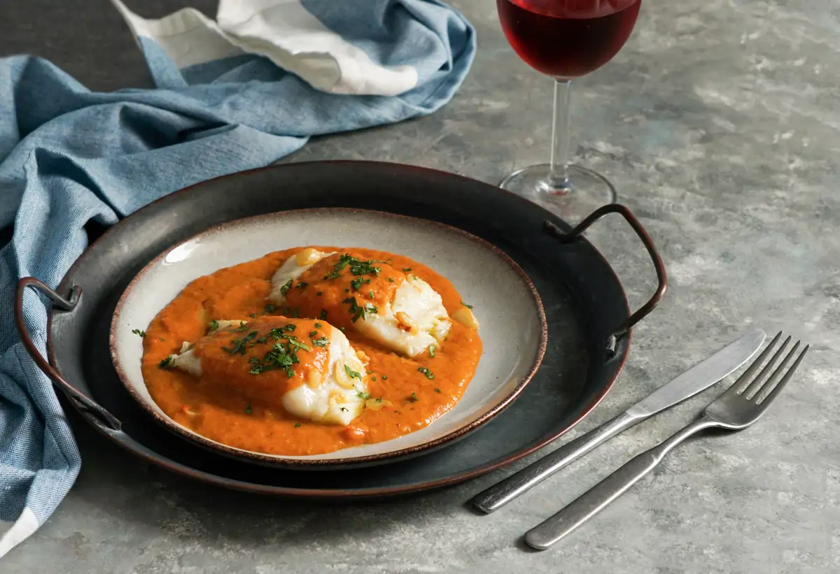 Bacalao a la Vizcína