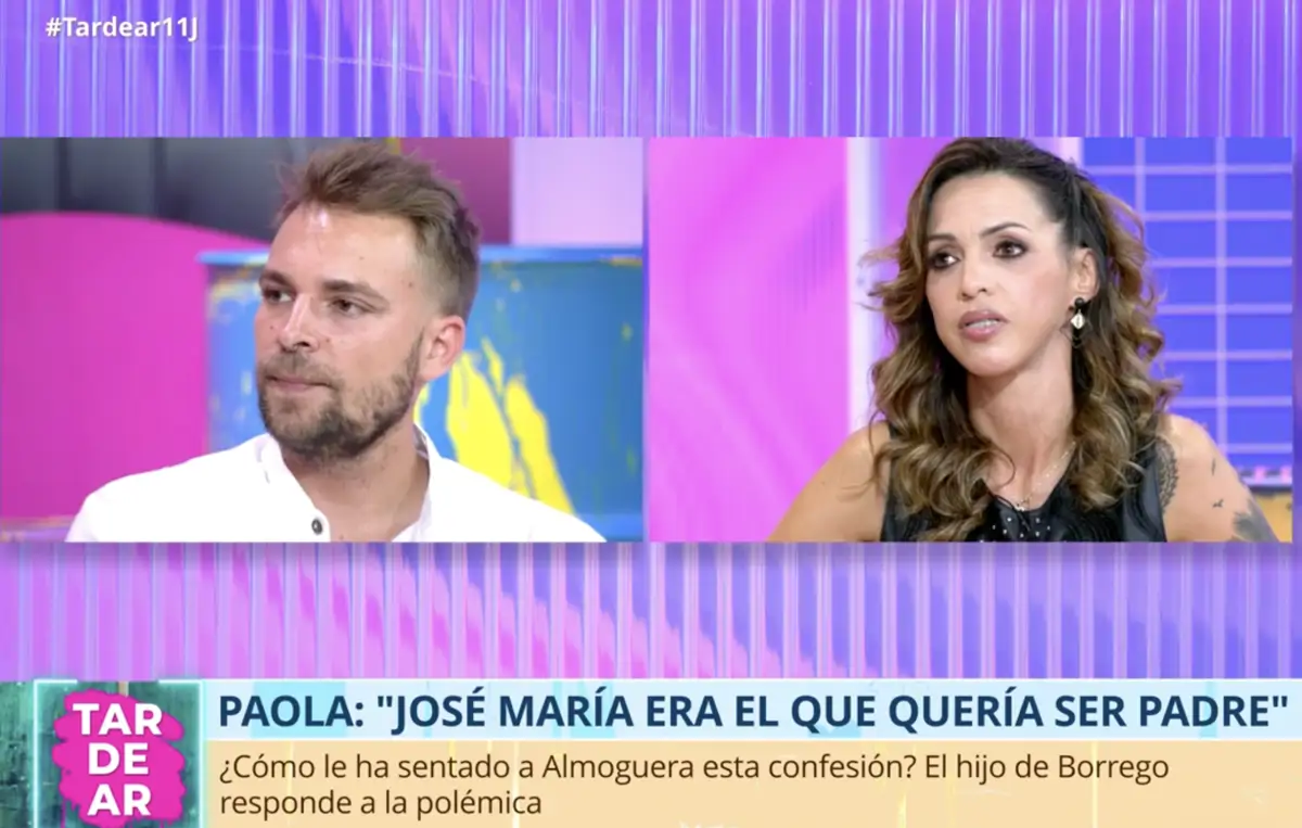 José María Almoguera y Paola