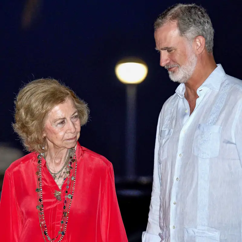 Rey Felipe y reina Sofía