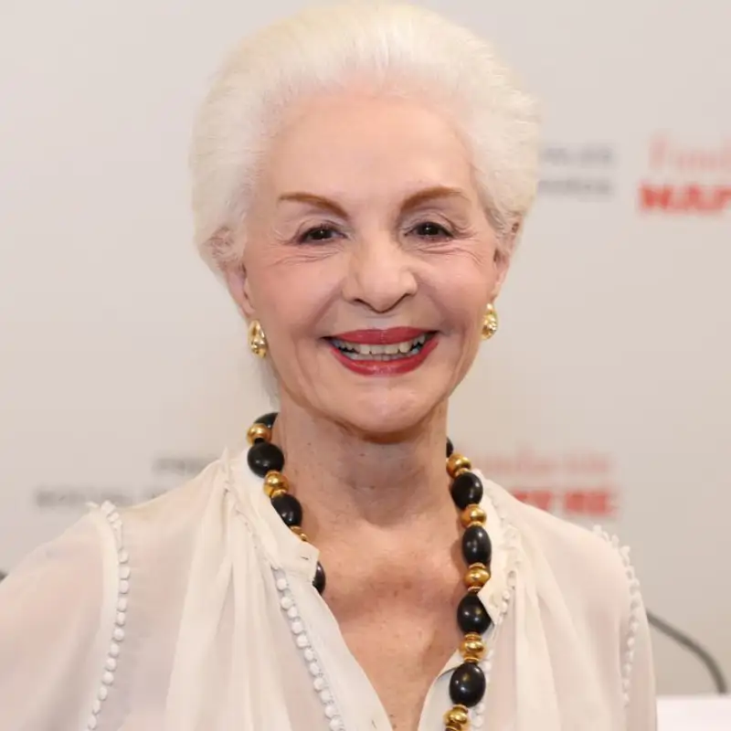 Carolina Herrera (86 años) sobre cómo se mantiene delgada y en forma: “No me gusta la comida sofisticada, así que como muchos platos sencillos de pescado y verduras”