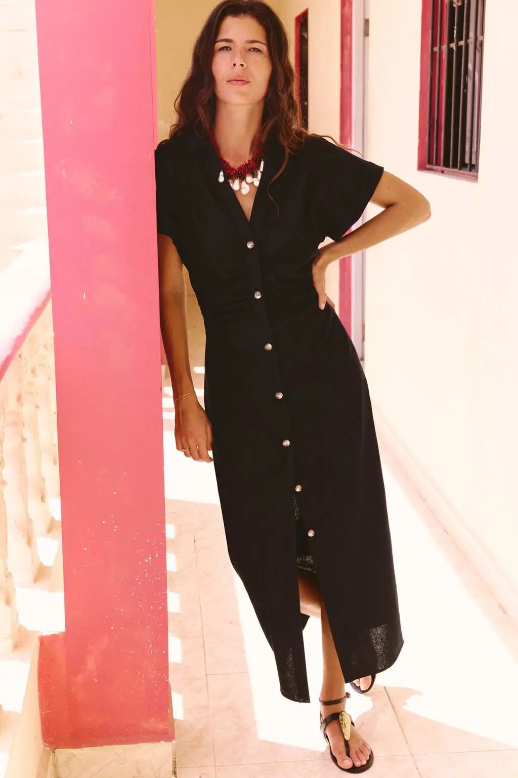De estilo camisero
