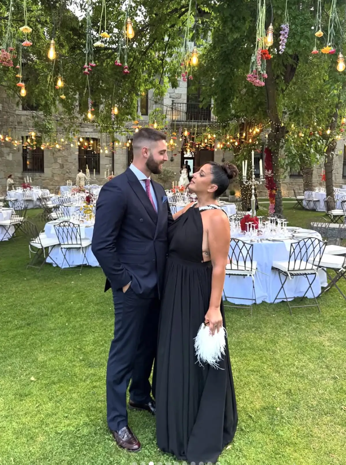 Anabel Pantoja y David