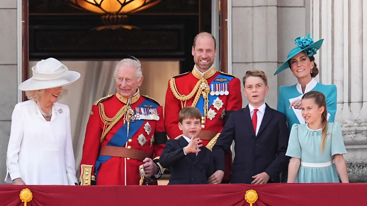 Trooping the colour 2025