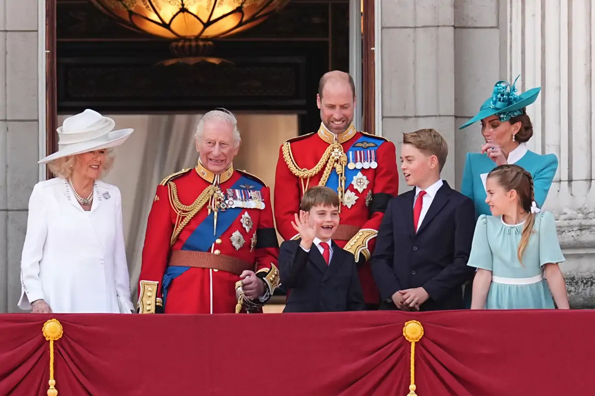 Trooping the colour 2025