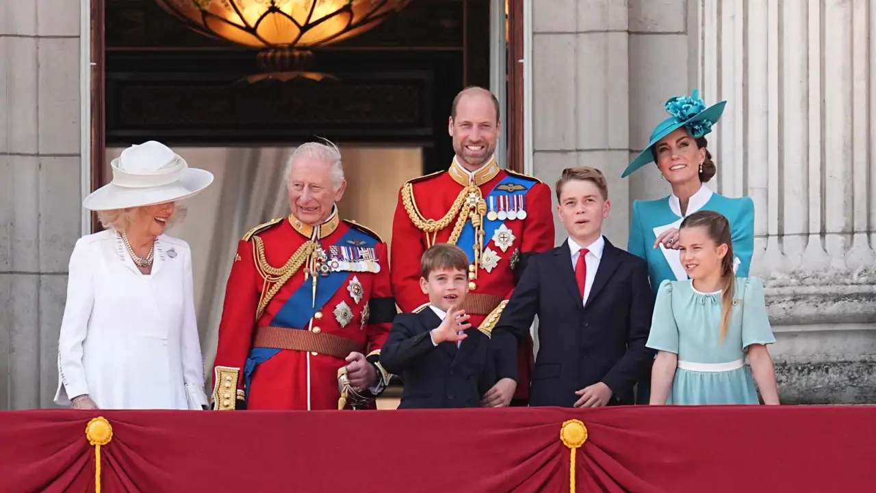 Trooping the colour 2025