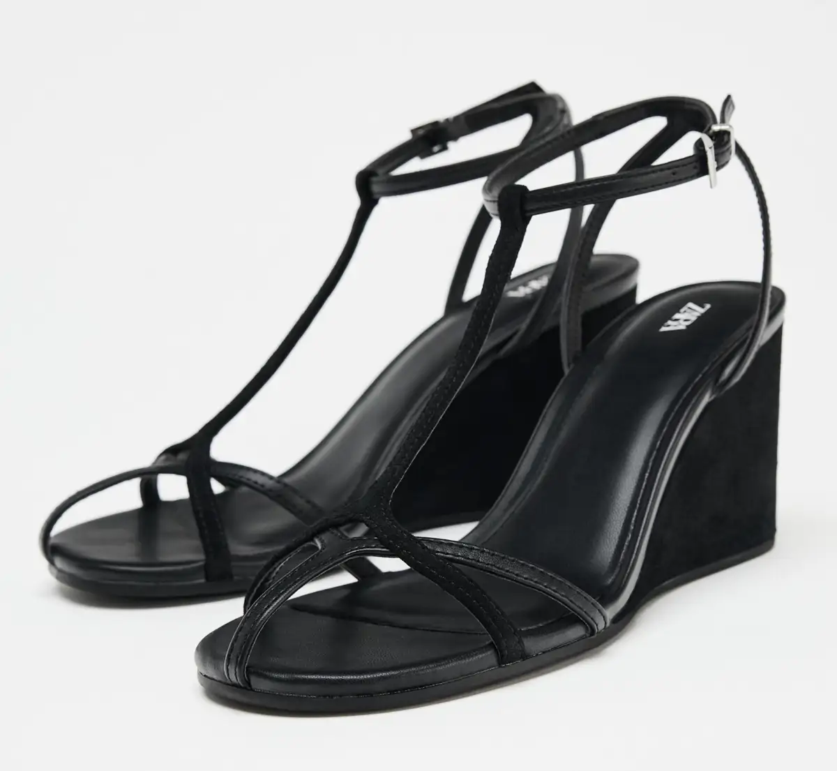 Sandalias negras Zara