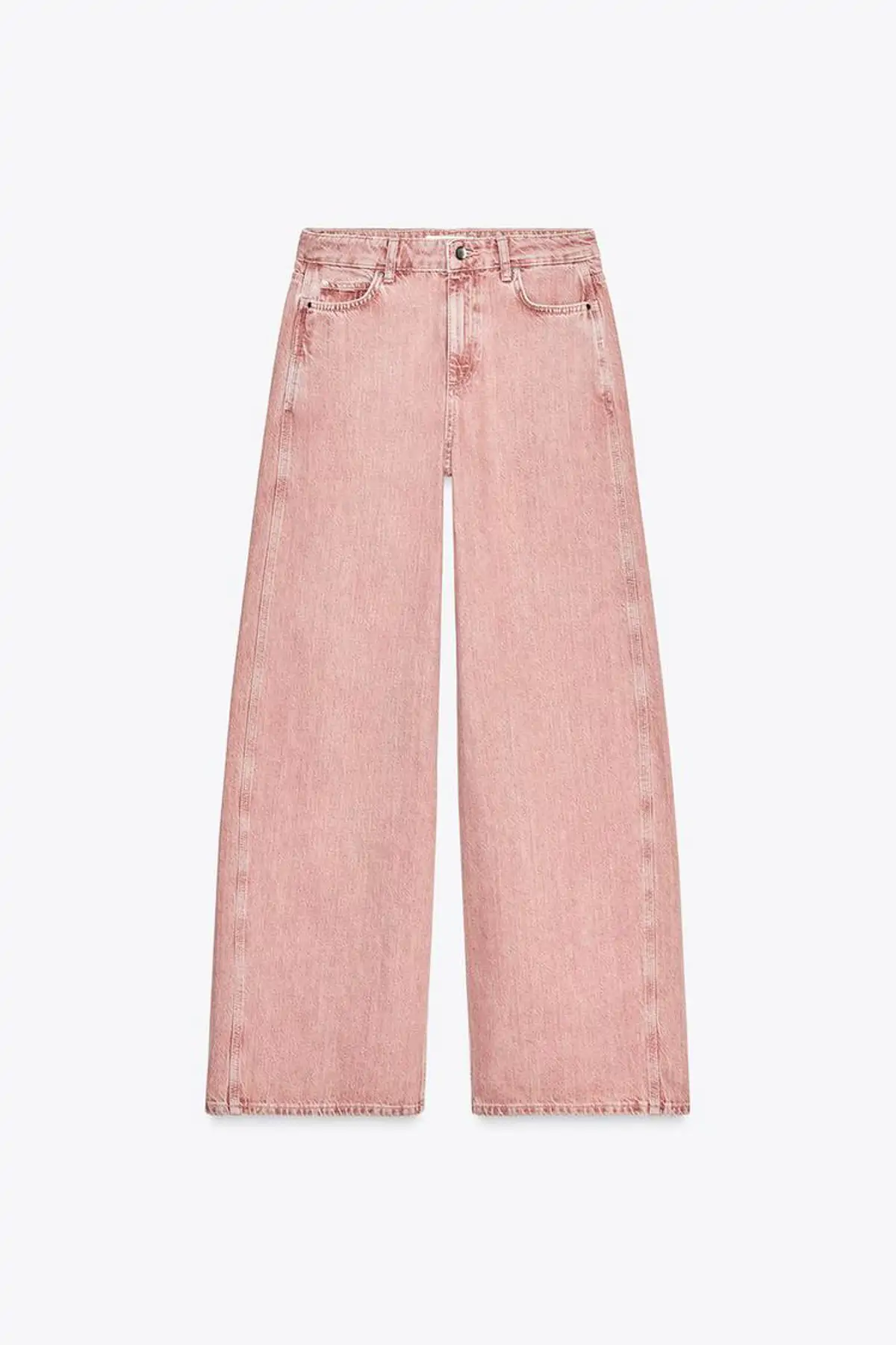 Vaqueros rosa de Zara.