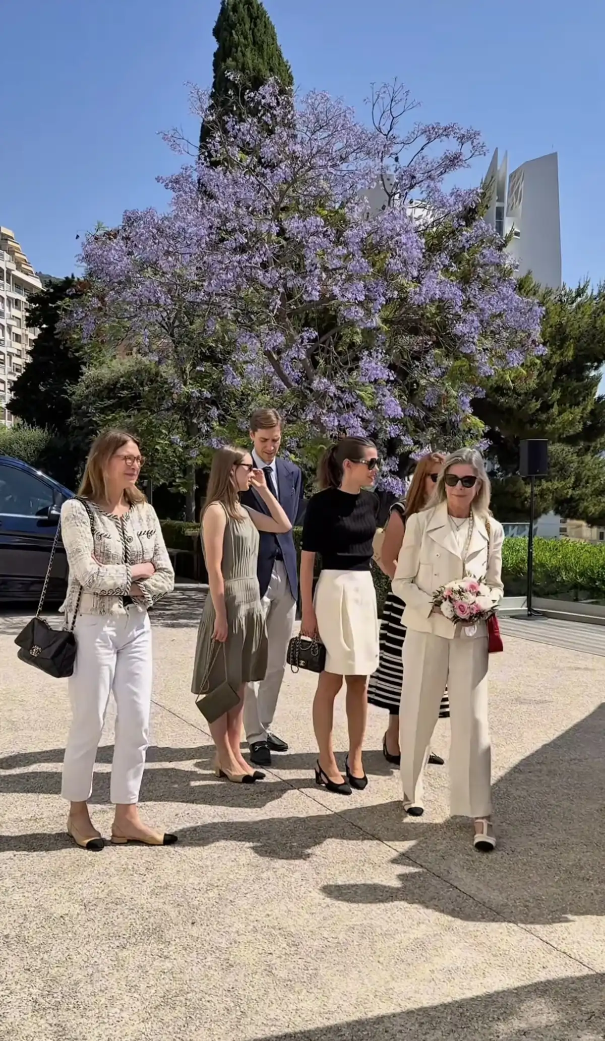 Carolina de Mónaco, Carlota Casiraghi y Alexandra de Hannover