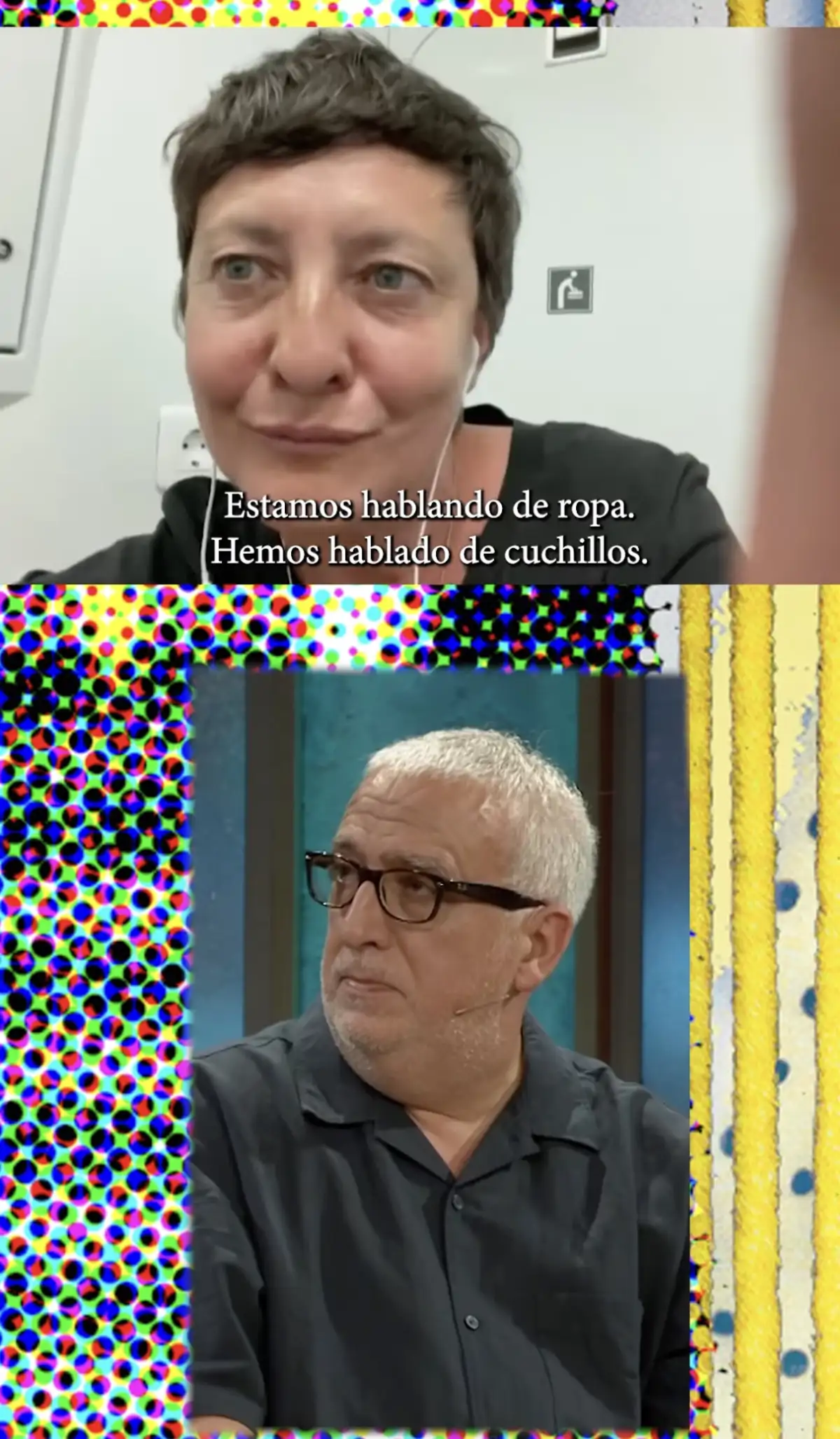 Eva Hache y Leo Harlem