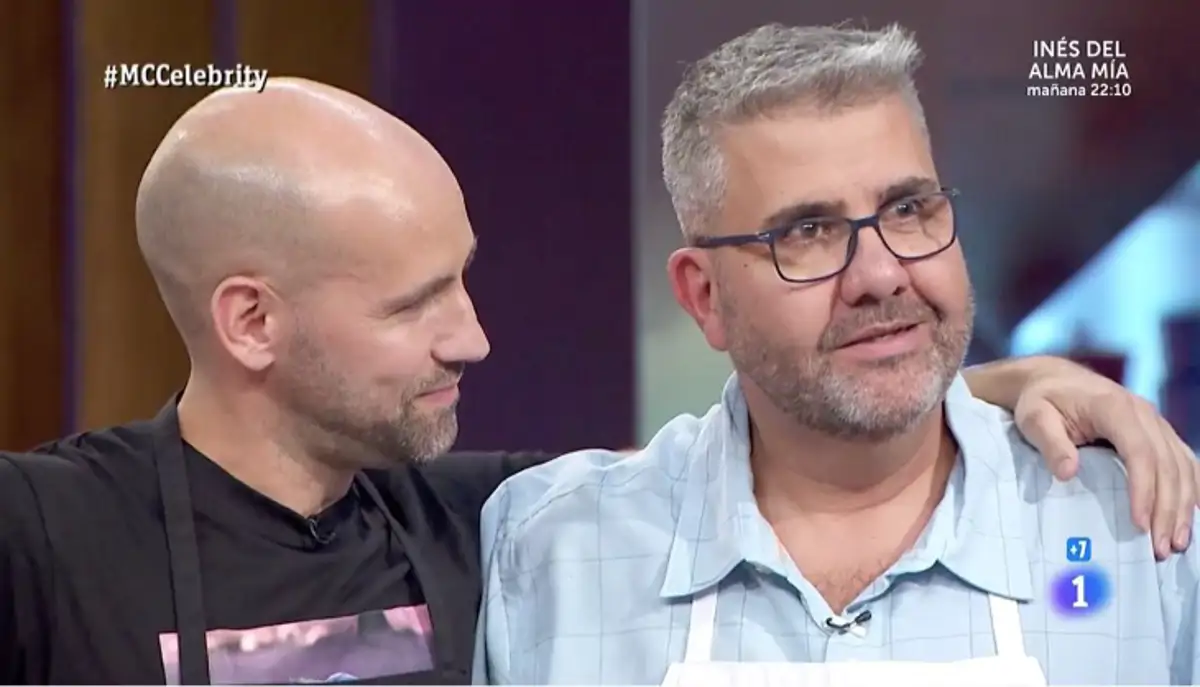 Gonzalo Miró y Flo en Masterchef Celebrity