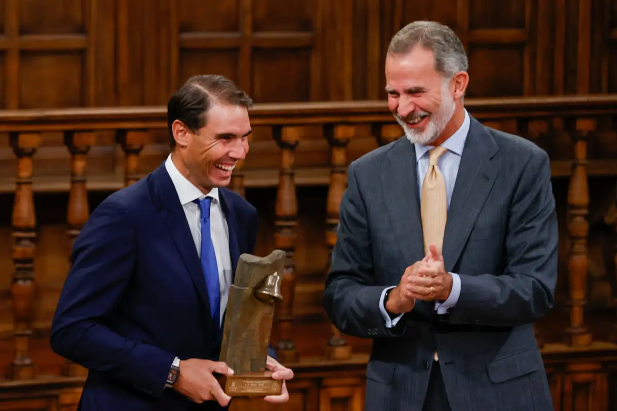 Felipe y Rafa Nadal