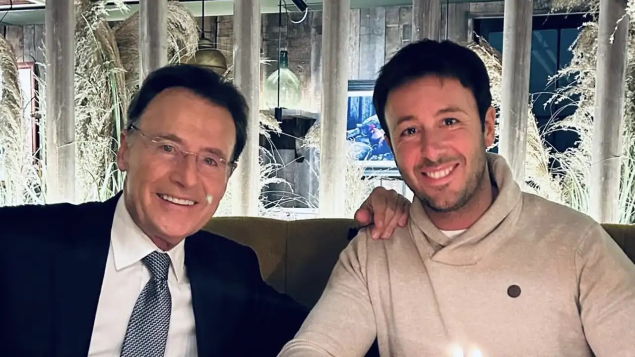 Matías Prats Jr. comparte la foto inédita de un momentazo con su padre y su hijo, la primera imagen de los tres Matías juntos