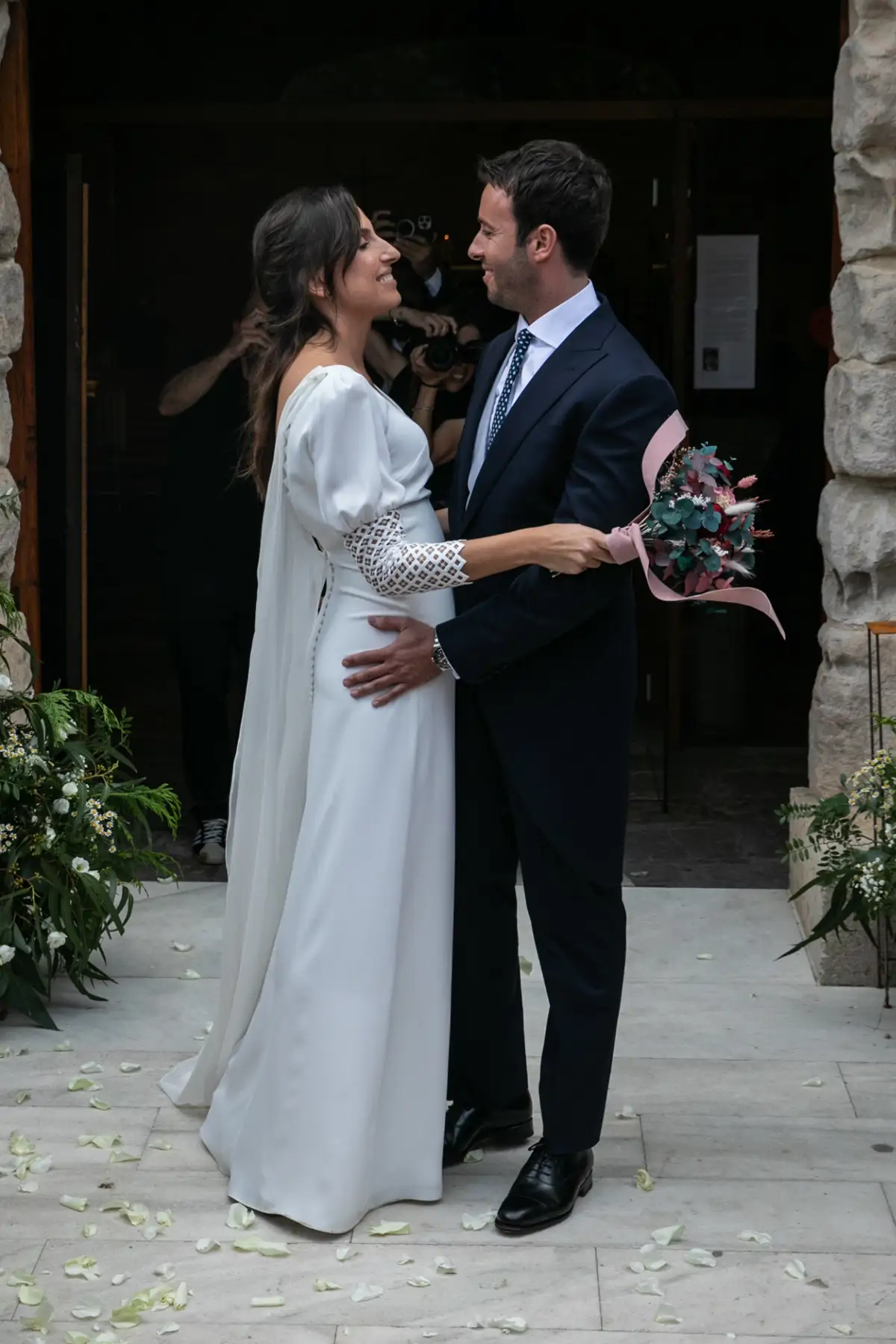 Matías Prats y Claudia Collado